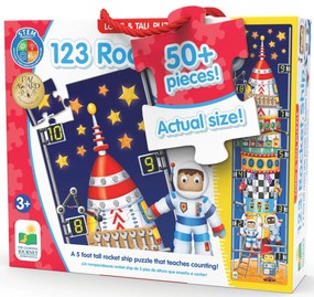 PUZZLE INALT DE PODEA - RACHETA 123 - THE LEARNING JOURNEY (TLJ434284)