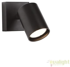 Aplica perete cu spot directonabil TOP I negru W0219 MX