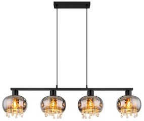 Lustră pe cablu CORRY 4xE27/9W/230V d. 21 cm Globo 15839-4H