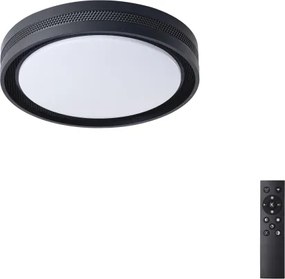 Brilagi - plafonieră LED dimabilă KREON LED/54W/230V 3000-6000K negru Ø 38 cm + telecomandă