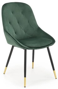 Scaun K437, verde, 49x55x88 cm