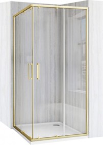 Cabina de dus Rea City 80x80 cm Gold Brush