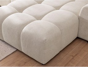 Colțar bej (cu colț pe partea dreaptă/cu șezlong) Albane – Ropez