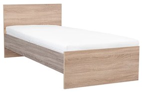 Pat single Miami 90x200 cm stejar Sonoma-stejar York