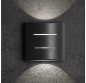 Kanlux 39184 - Aplica de perete LED pentru exterior REFAZI LED/6W/230V IP54 antracit