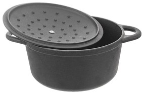 Oală cu capac din fontă 2,7 l Litina – Orion