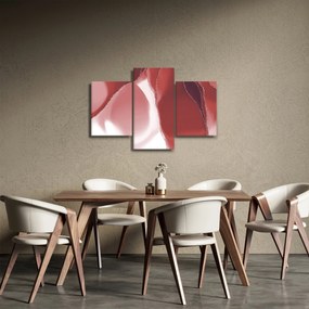 Tablou - Floare abstractă roșie N⁰3 (90x60 cm)