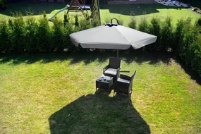 Umbrelă de gradină pliabilă 350cm Grey