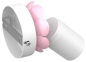 Spot de perete FLOWER 1xGU10/8W/230V alb