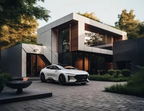 Kanlux 45819 - XERTO Lampă LED de perete pentru exterior cu senzor, 20 W, 230 V, IP44, neagră