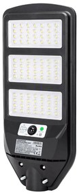 Lampă LED stradală solară cu senzor Aigostar LED/150W/3,2V + telecomandă