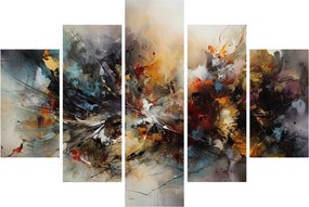 Tablou - Grafică abstractă (150x105 cm)