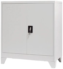 Dulap metalic Armon gri deschis 90x45x100 cm
