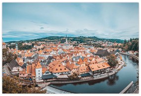 Tablou - Krumlov din Cehia (90x60 cm)