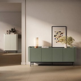 Dulap crem 100x140x40 cm Willa – MOME