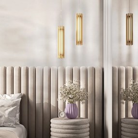 Lustra LED, Pendul design modern Sonata alama