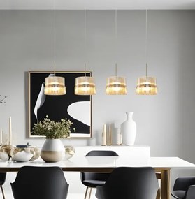 Lustră LED pe cablu LUXE LED/46W/230V alamă