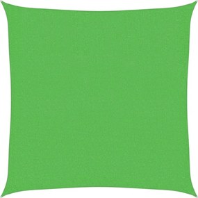 vidaXL Pânză parasolar, verde deschis, 160 g / m² , 3x3 m ,HDPE