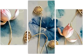 Tablou cu flori (90x60 cm)