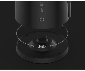 AENO - Fierbător inteligent 1,7 l, 2200W, LED, negru