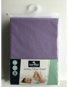 Lorelli - Cearceaf Jersey 60/120 cm Purple