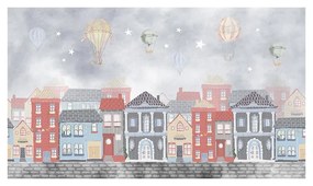 Tapet VLAdiLA Blue Joyous Neighbourhood 520 x 300 cm