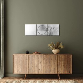 Tablou - Crin delicat (cu ceas) (90x30 cm)