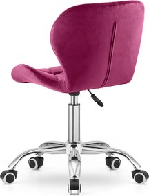 Promotie Scaun de birou visiniu AVOLA VELVET Calitatea II