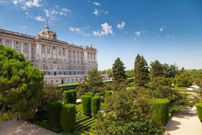 Fototapet palatul regal în Madrid