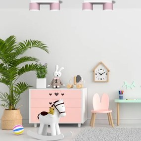 Plafonieră DIXIE 2xGX53/11W/230V roz