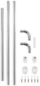 Bară/tijă universală pentru perdeaua de duș Wenko Shower Curtain Rod