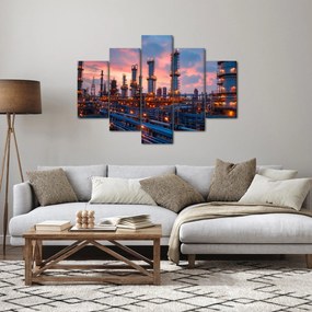 Tablou - Instalație industrială (150x105 cm)