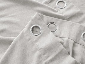 Perdea TAVIO 140x250 cm, gri deschis Agatat: Rejansa