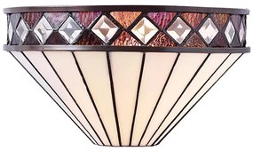 Endon 64149 - Aplică de perete Tiffany FARGO, 1xE14/40W/230V