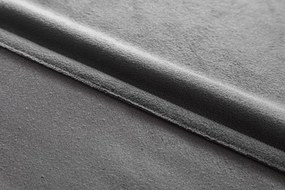 Draperie opaca DREAM VELVET 140x250 cm, gri inchis Agatat: Inele metalice