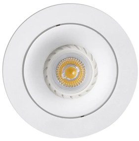Spot incastrabil pentru baie cu protectie IP44 WET alb 02100801