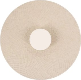 Aplica de perete decorativa LED Misaki crem