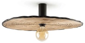 Aplica de perete/tavan design natural din ratan COSTAS 60cm