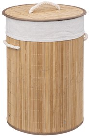 Cos de rufe din bambus, 48 L