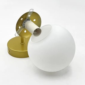 Brilagi - Lampă de perete MALIVA 1xE14/15W/230V aurie/albă