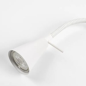 Lampă LED cu clemă 1xGU10/4,7W/230V albă