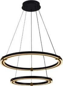 Lustră LED dimabilă pe cablu LED/130W/230V 3000-6500K + telecomandă
