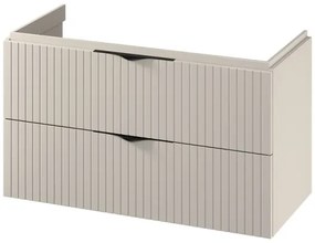 Cersanit S1015-013 - Dulap suspendat pentru lavoar TIRSO 100x45 cm, bej