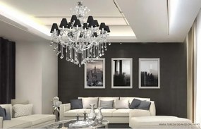 Candelabru Cristal Bohemia Exclusive 18 brate MARIA TEREZIA 130