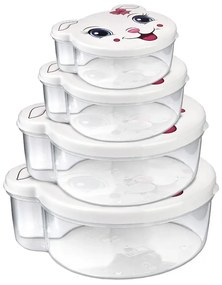Orion set de 4 boluri pentru gustări, Cat