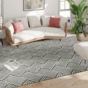 HOMCOM Covor salon 230 x 160 cm fibra scurtă lavabil în mașină hipoalergenic pentru sufragerie, dormitor, birou, gri | Aosom Romania