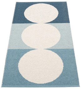 Covor pentru exterior și interior albastru/crem 70x140 cm Otto Sky – Pappelina