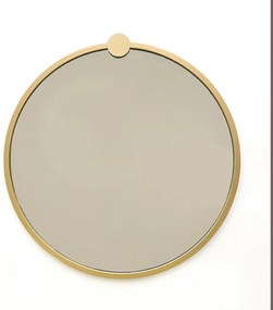Oglindă Gold Metal Ayna 60 cm
