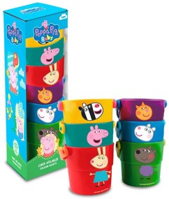 Purcelușa Peppa Set de jucării pentru baie cu 6 piese
