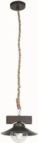 Pendul rustic stil marinar diametru 24cm Nudos 68139